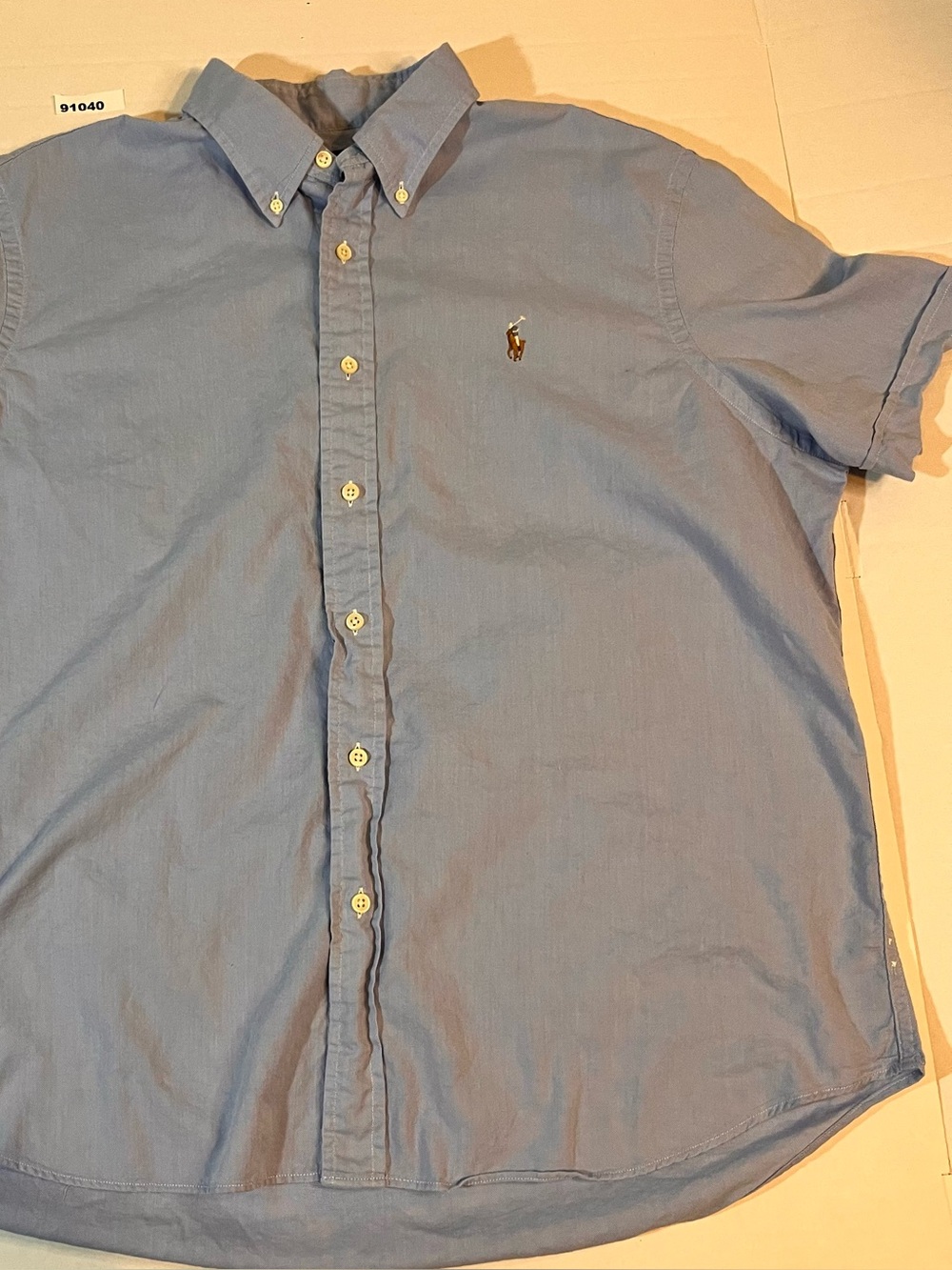 Ralph Lauren Light Blue Button-Down Oxford Shirt